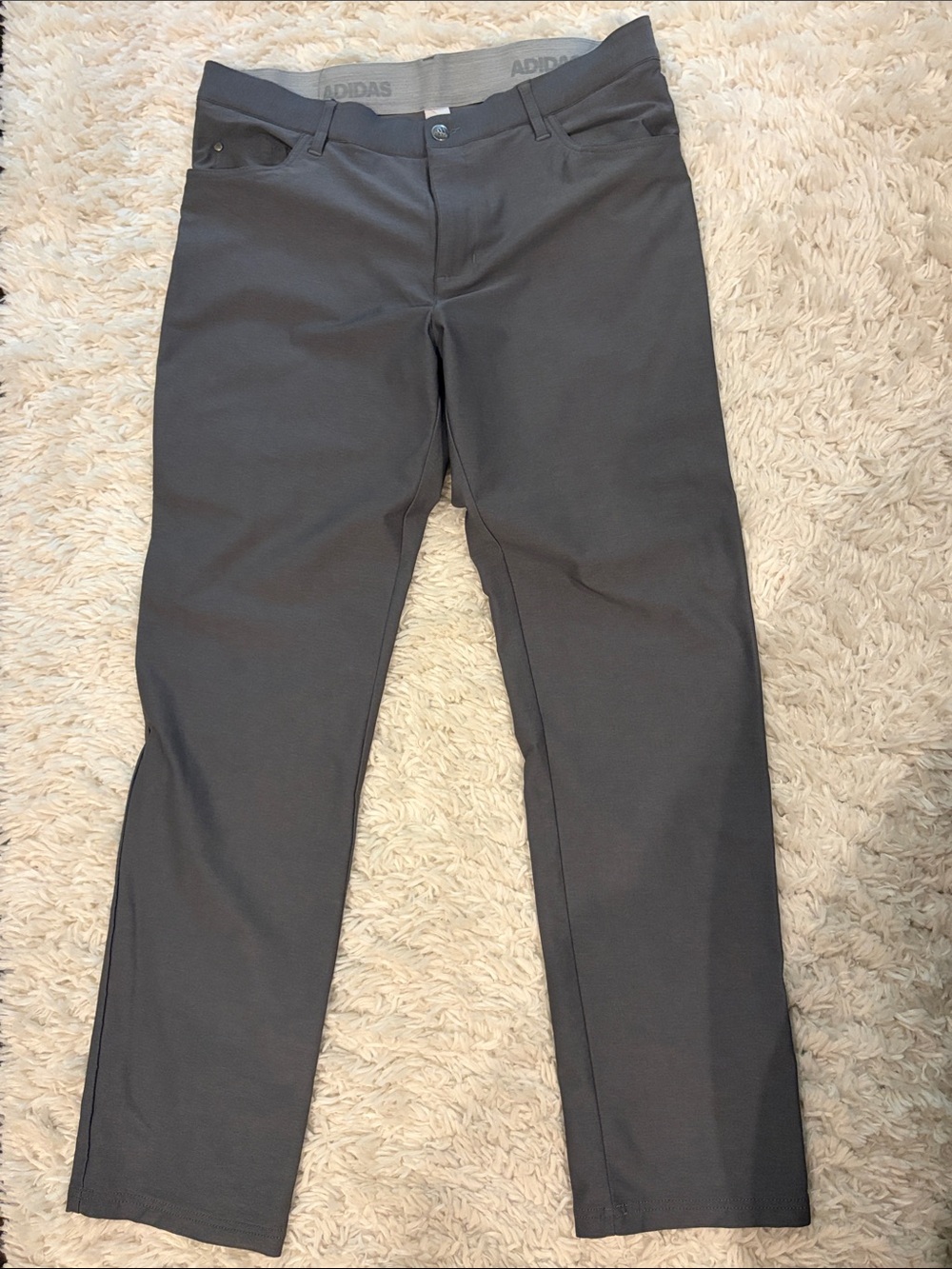 adidas Men's Dark Gray Performance pants